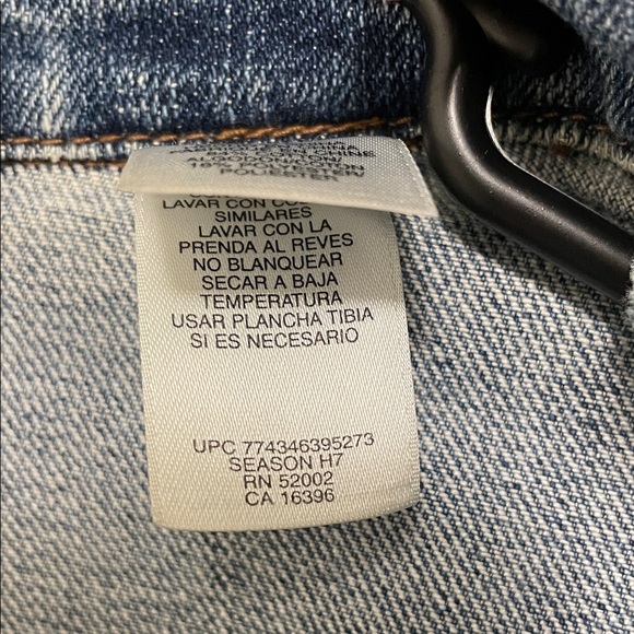 Liz Claiborne Dark Blue Denim Jacket - Picture 5 of 8